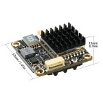 Émetteur vidéo 5.8G AKK 2W VTX FX2-Dominator émetteur audio 250mW/500mW/1000mW/2000mW commuté 5.8Ghz 40CH pour drone de course